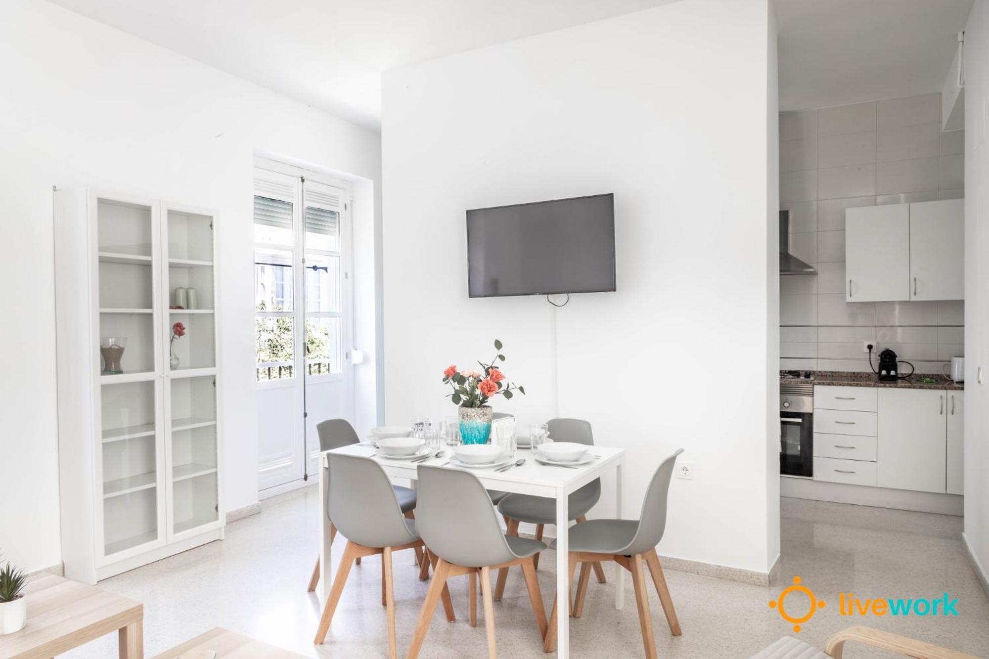 Apartamento Floral By Livework 加的斯 外观 照片